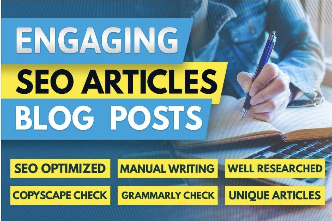 I will do engaging SEO article writing or content writing in 24 hours