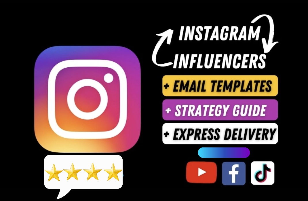 I will find the best instagram influencer for influencers marketing